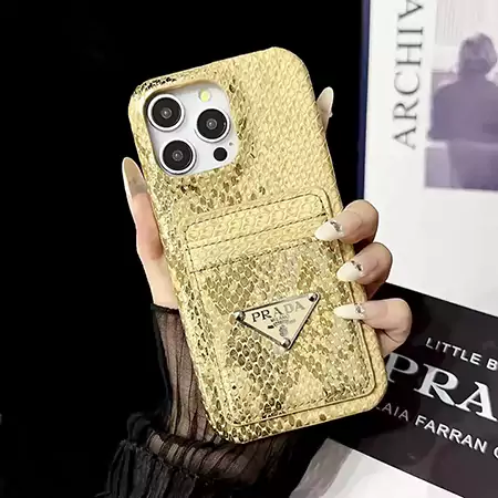 prada python - grain card - holder iphone case