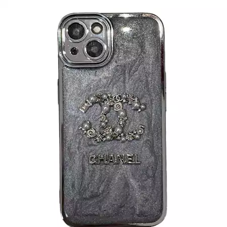 chanel pearl - embellished iphone case