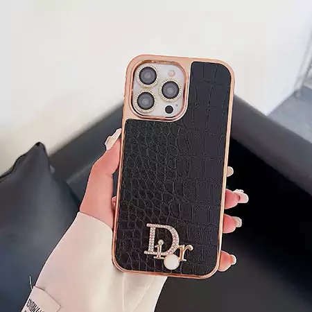 dior pearl logo iphone case