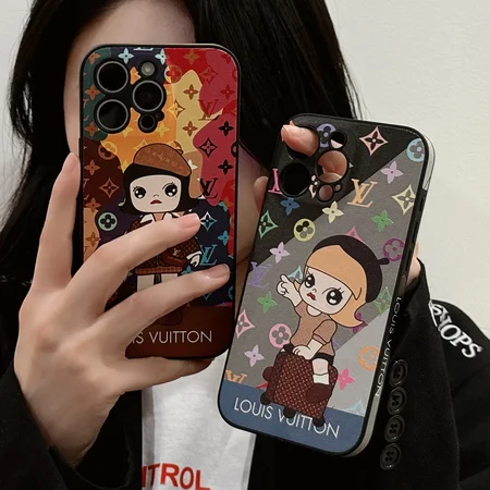 Leather Molly LV phone case