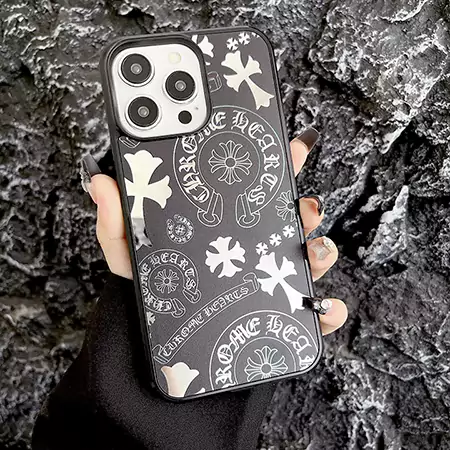 chrome hearts gothic motif magsafe - compatible iphone case