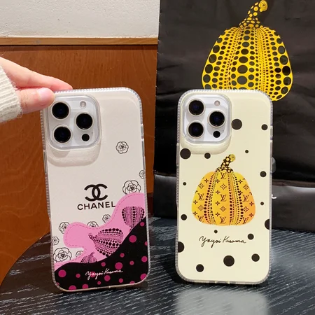 yayoi kusama pumpkin lv chanel iphone case