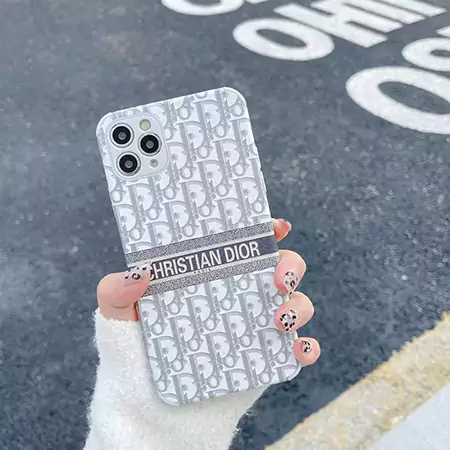 dior classic monogram leather - grain iphone case