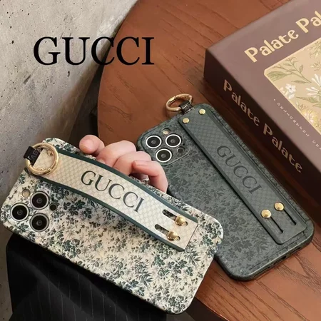 green gucci wrist strap iphone case