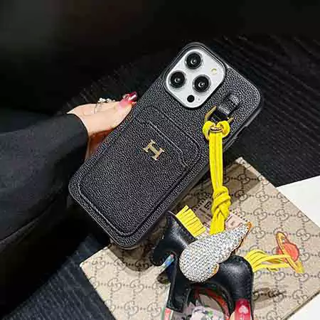 Hermès leather phone case