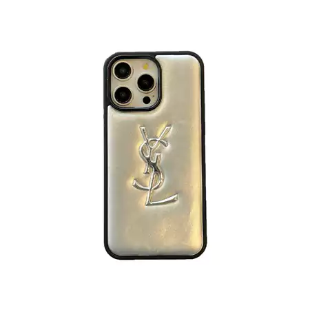 ysl embossed iphone case