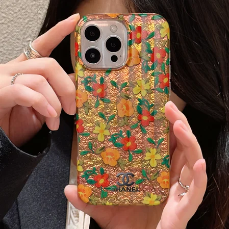 chanel blue - base broken - flower iphone case