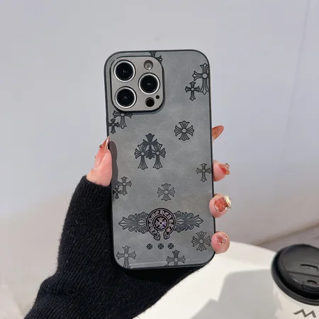 chrome hearts laser - edge circular iphone case