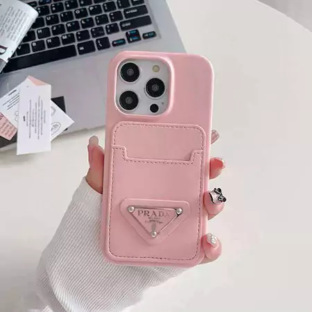 Prada leather phone case