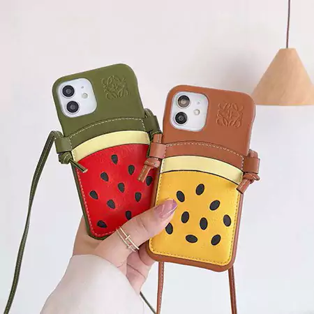 Loewe leather phone case