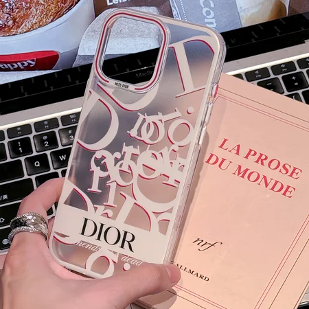 white dior black chanel iphone case