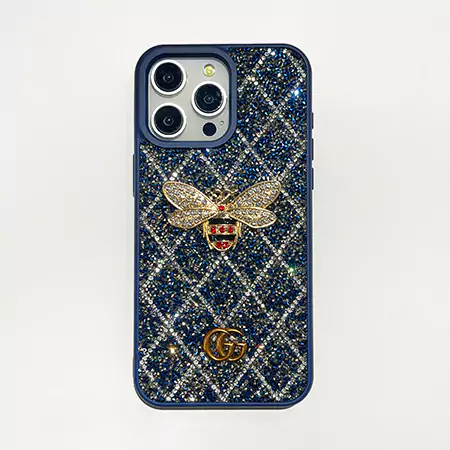 gucci bee bling quilted diamond iphone case