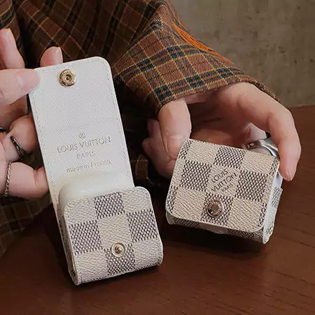 LV - inspired classic monogram AirPods case