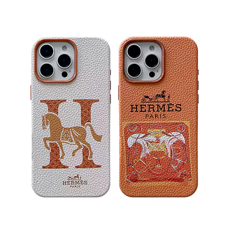 hermès all around litchi grain iphone case