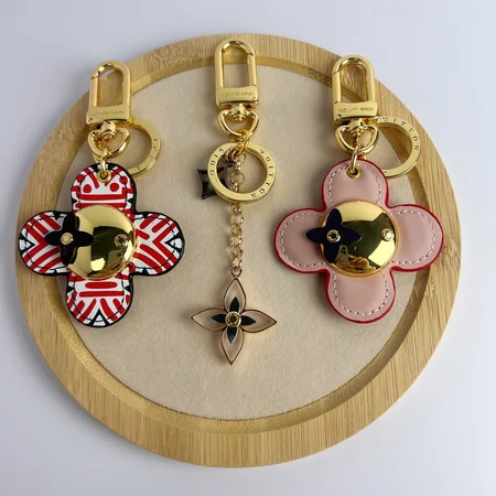 Louis Vuitton four - leaf clover keychain