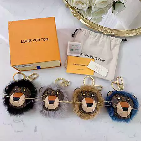 Louis Vuitton lion keychain