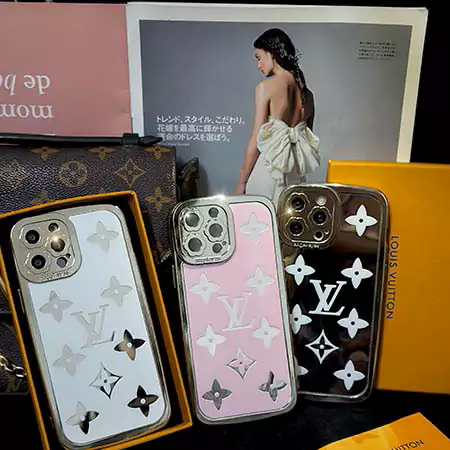 louis vuitton classic monogram flowers floral camera lens iphone case