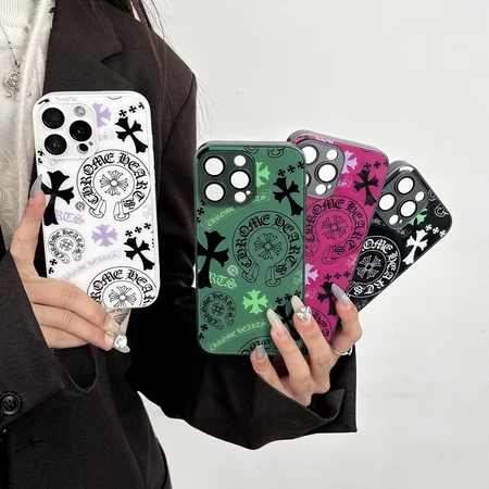 chrome hearts four - color iphone case