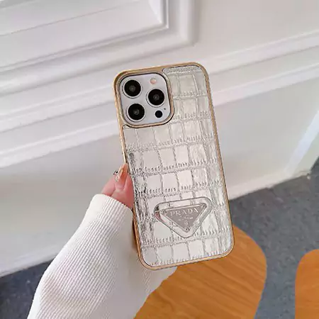 prada multi - colored crocodile - embossed iphone case