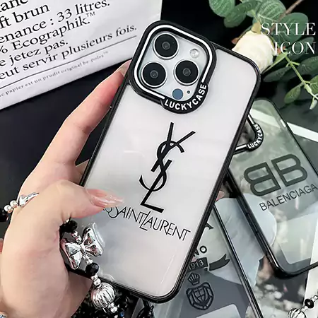 luxury brand chain - attached iphone case
