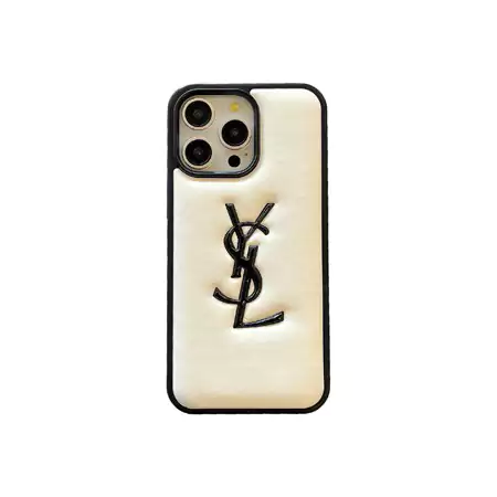 ysl embossed iphone case