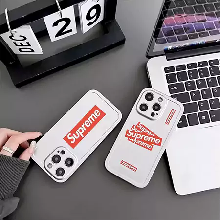 supreme logo - print iphone case