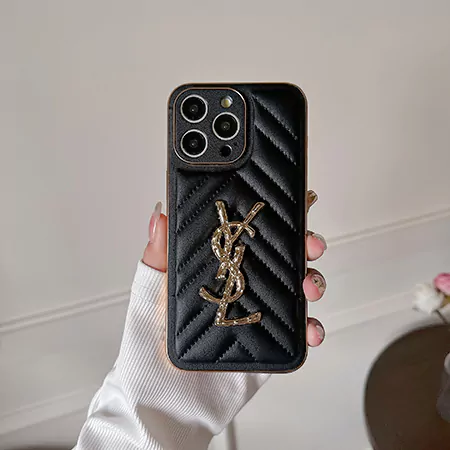 yves saint laurent quilted stripe iphone case