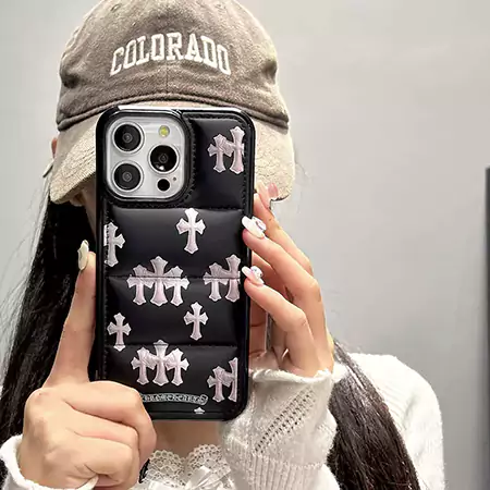 chrome hearts cross iphone case
