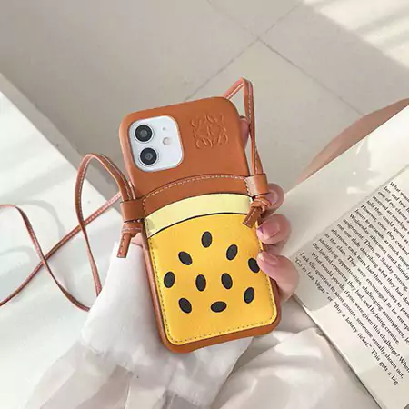 Loewe leather phone case