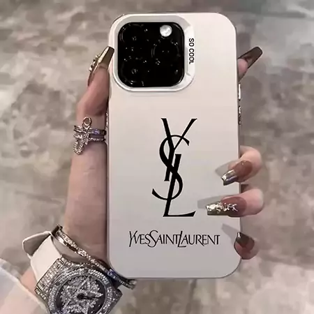yves saint laurent logo iphone case