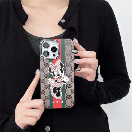 gucci mickey and minnie iphone case