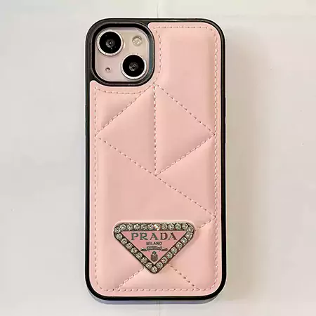 prada folded leather - grain iphone case