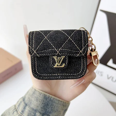 LV - style denim AirPods case