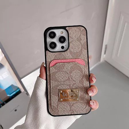 coach card holder iphone case