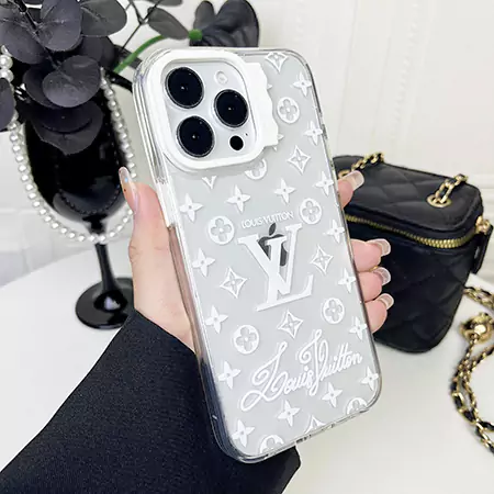 louis vuitton monogram transparent iphone case