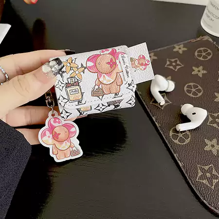 Louis Vuitton - inspired sunflower AirPods case