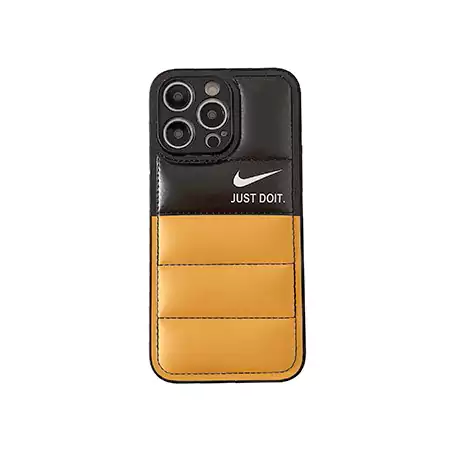nike dual-color puffer iphone 16/16pro/pro max case