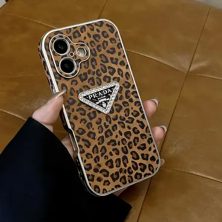 prada leopard print iphone case
