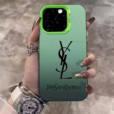 yves saint laurent logo iphone case
