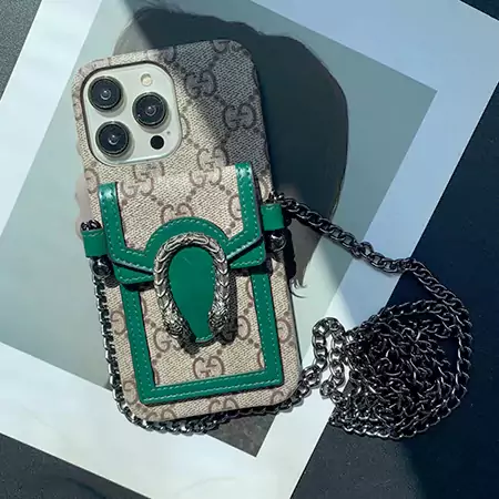 gucci three - color card holder iphone case