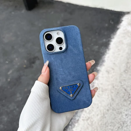 prada denim - texture iphone case
