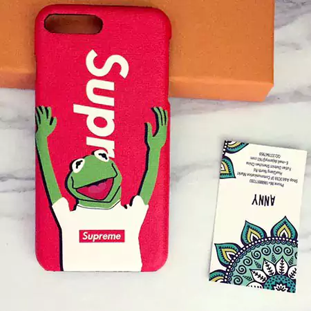 supreme frog prince glass iphone case