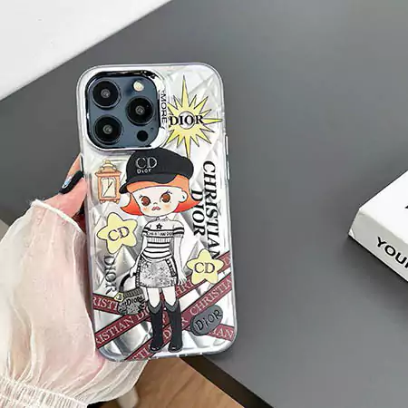 dior bubble silver diamond matte iphone 16/16pro/pro max case