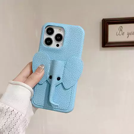 loewe elephant embossed  iphone case