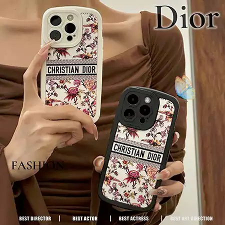 dior autumn floral story iphone case