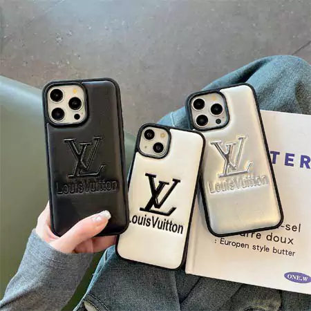 louis vuitton embossed leather iphone case