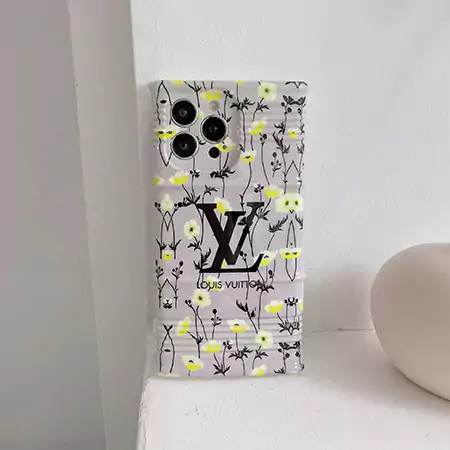 louis vuitton floral grey iphone 16/16pro/pro max case