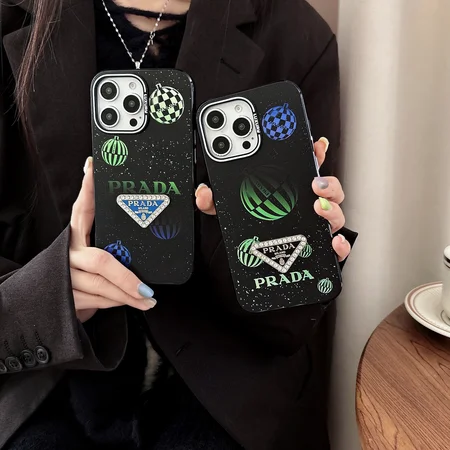prada logo iphone case