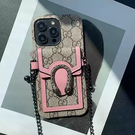gucci three - color card holder iphone case