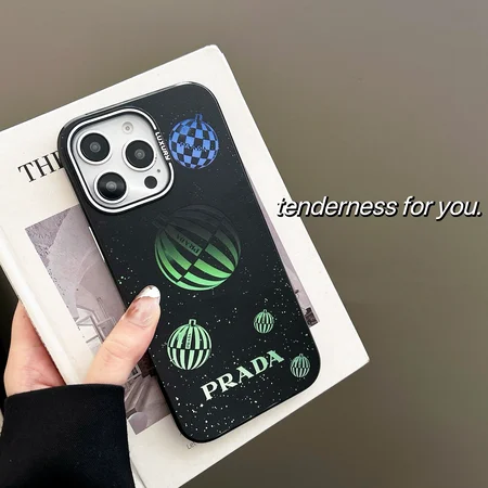 black prada iphone case